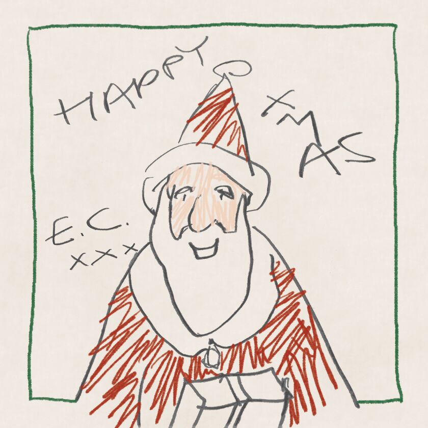 “Happy Xmas,” a holiday album by Eric Clapton. | Bushbranch Records/Surfdog Records via AP